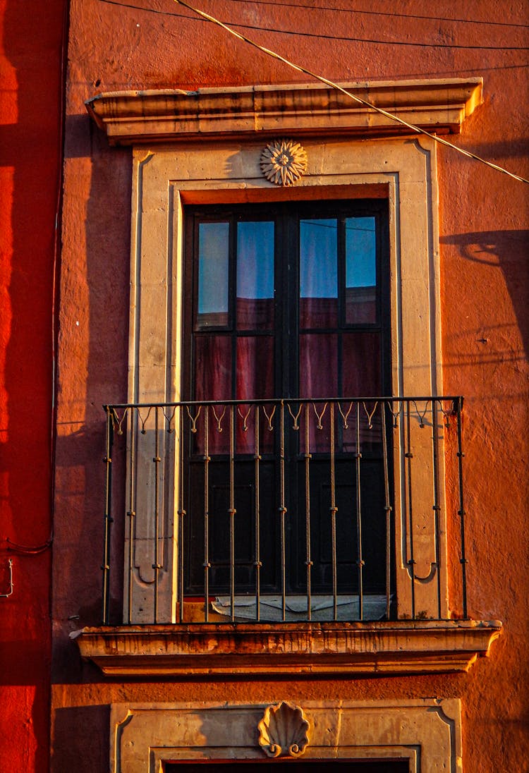 Vintage Building Window