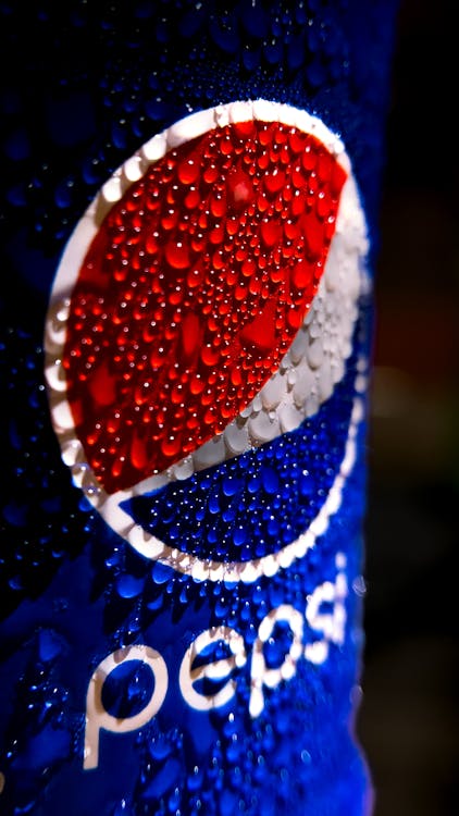 Pepsi Can in Dew · Free Stock Photo