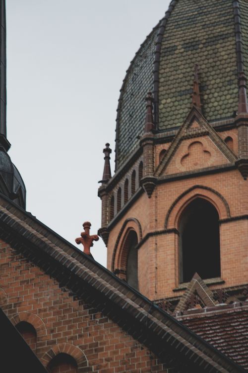 Free Kirche Sellerhausen, Leipzig Stock Photo