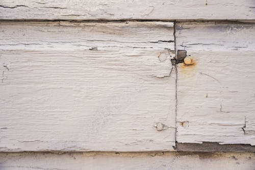 Close up of White Planks