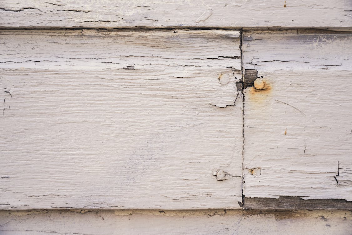 Close up of White Planks