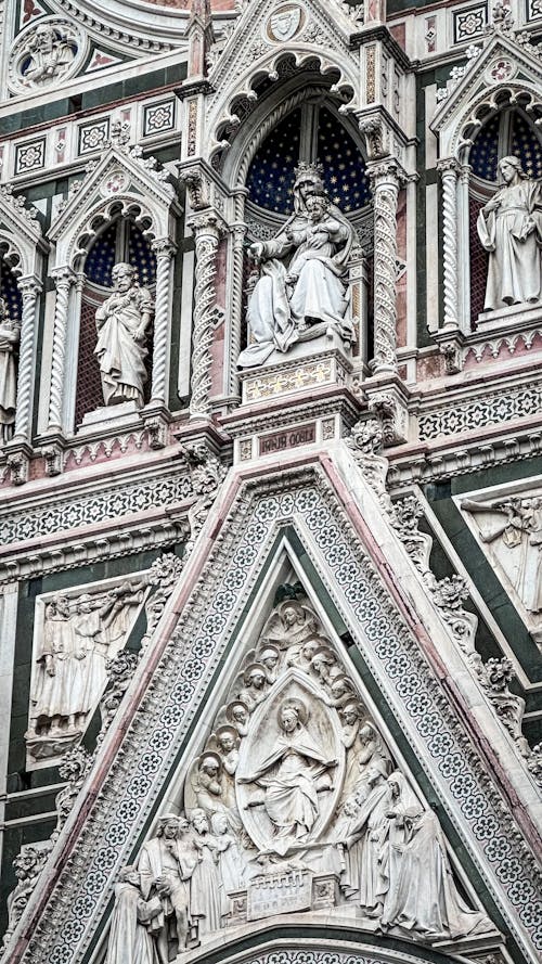 Δωρεάν στοκ φωτογραφιών με piazza del duomo, santa maria del fiore, αγάλματα