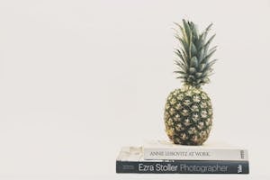 Green and Yellow Pineapple