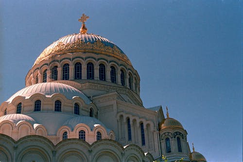 Foto d'estoc gratuïta de catedral naval de kronstadt, ciutat, ciutats