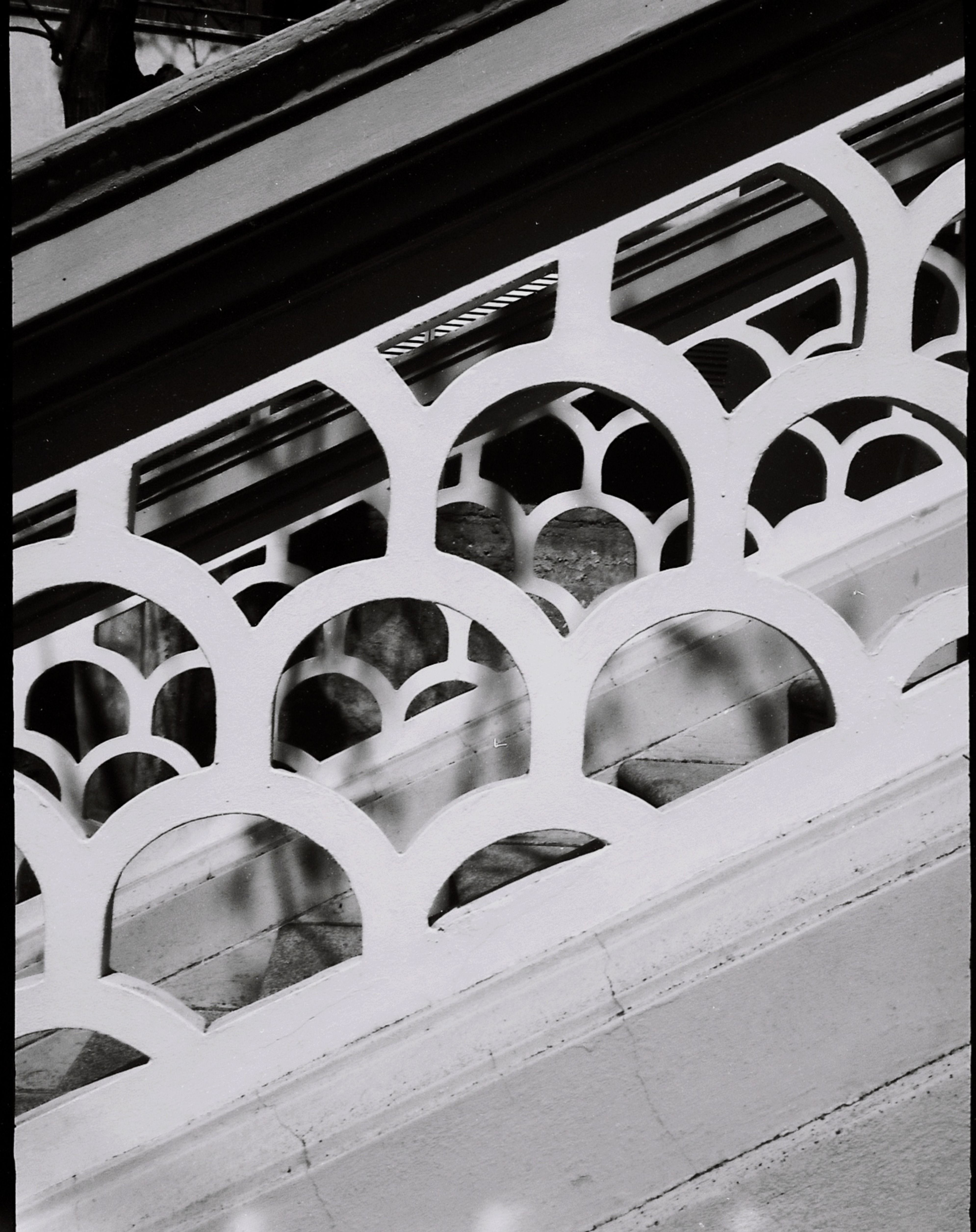 Pattern on Railing Bars · Free Stock Photo