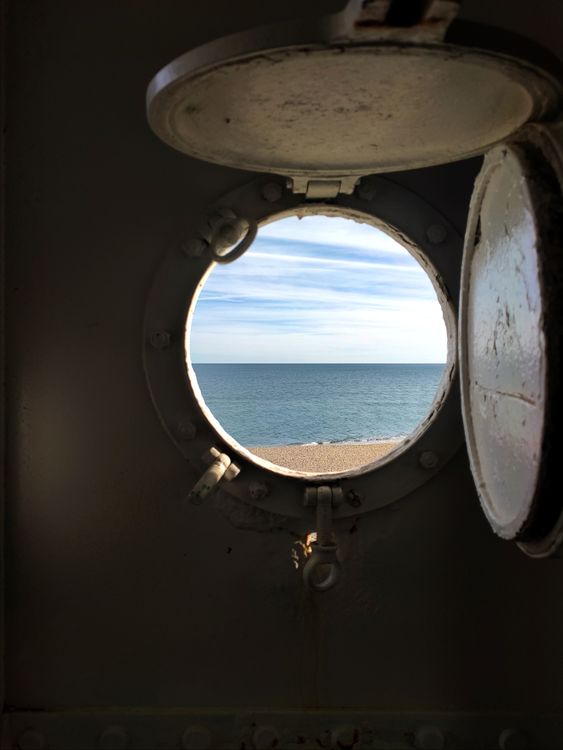 Ship Rounded Window Round Window on Ship · Free Stock Photo