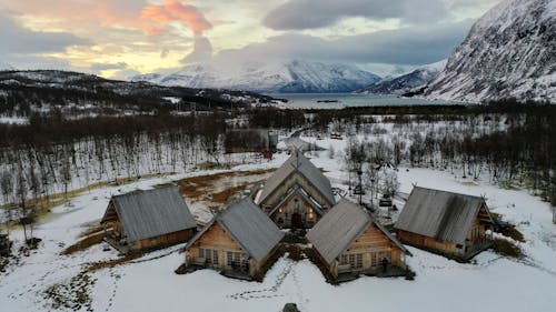 drone, drone kamera, kuzey norveç içeren Ücretsiz stok fotoğraf