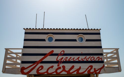 Lifeguard Station on a Beach