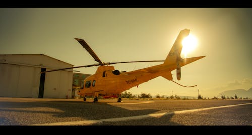 Fotos de stock gratuitas de cinematográfico, helicóptero, helipuerto