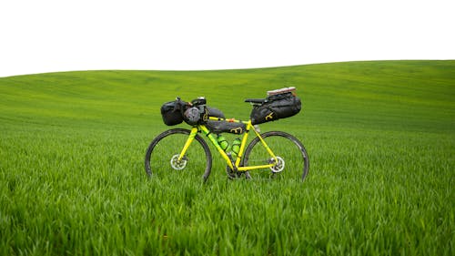 Gratis lagerfoto af apidura, bane, bikepacking