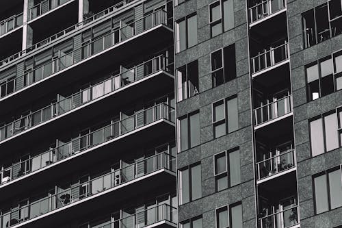 Immagine gratuita di appartamenti, bianco e nero, cittadina