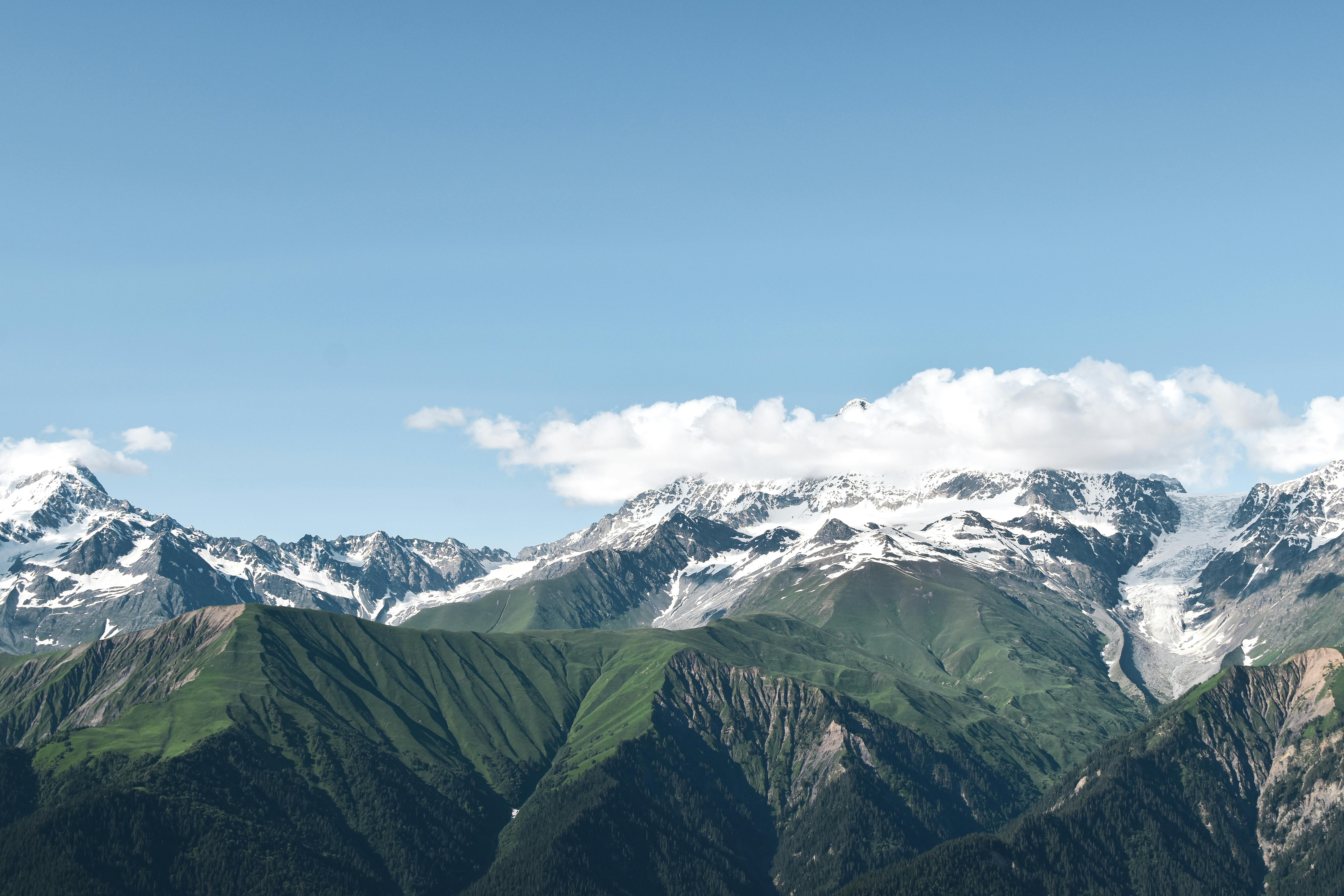 Panoramic View of Mountains · Free Stock Photo