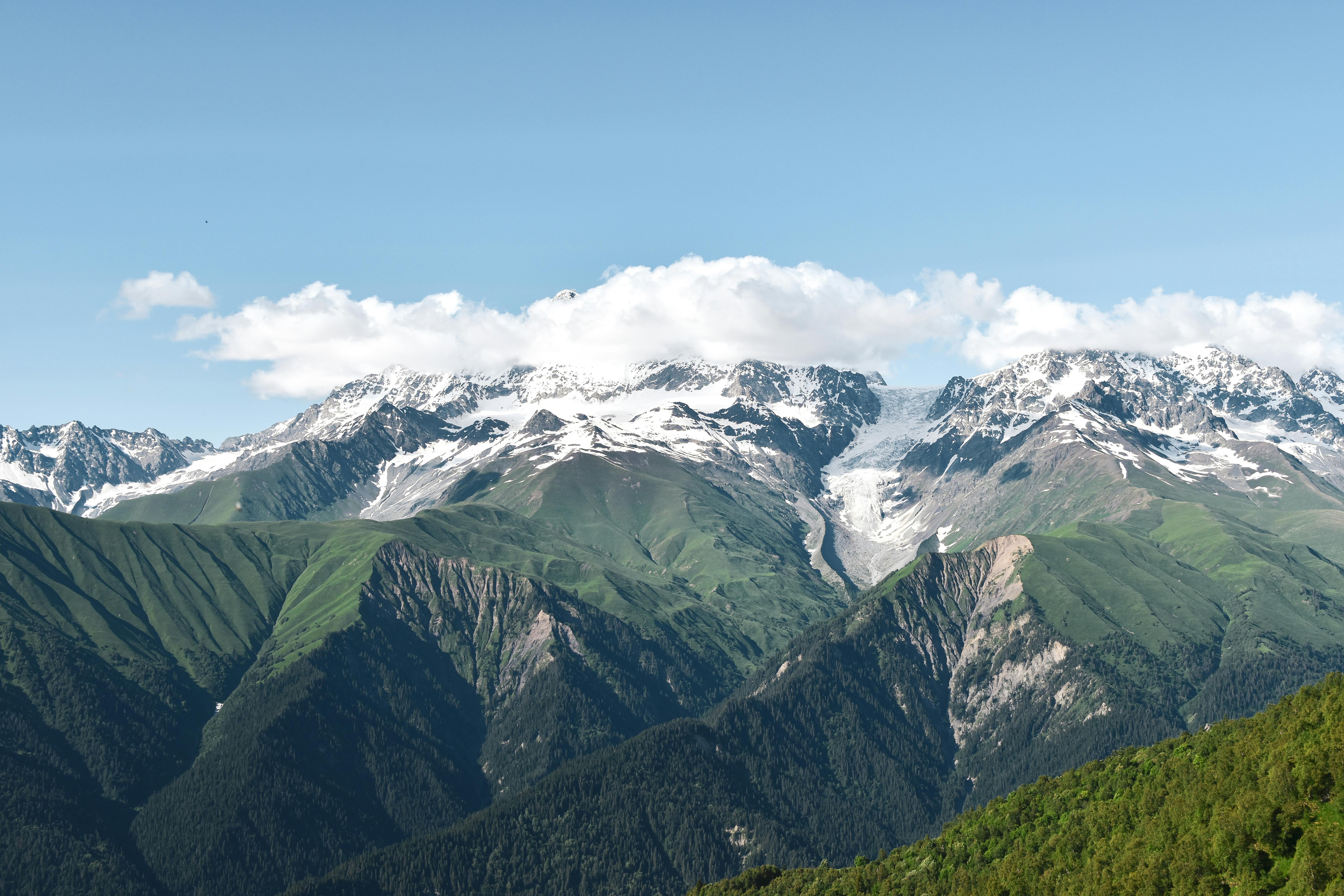 Panoramic View of Mountains · Free Stock Photo