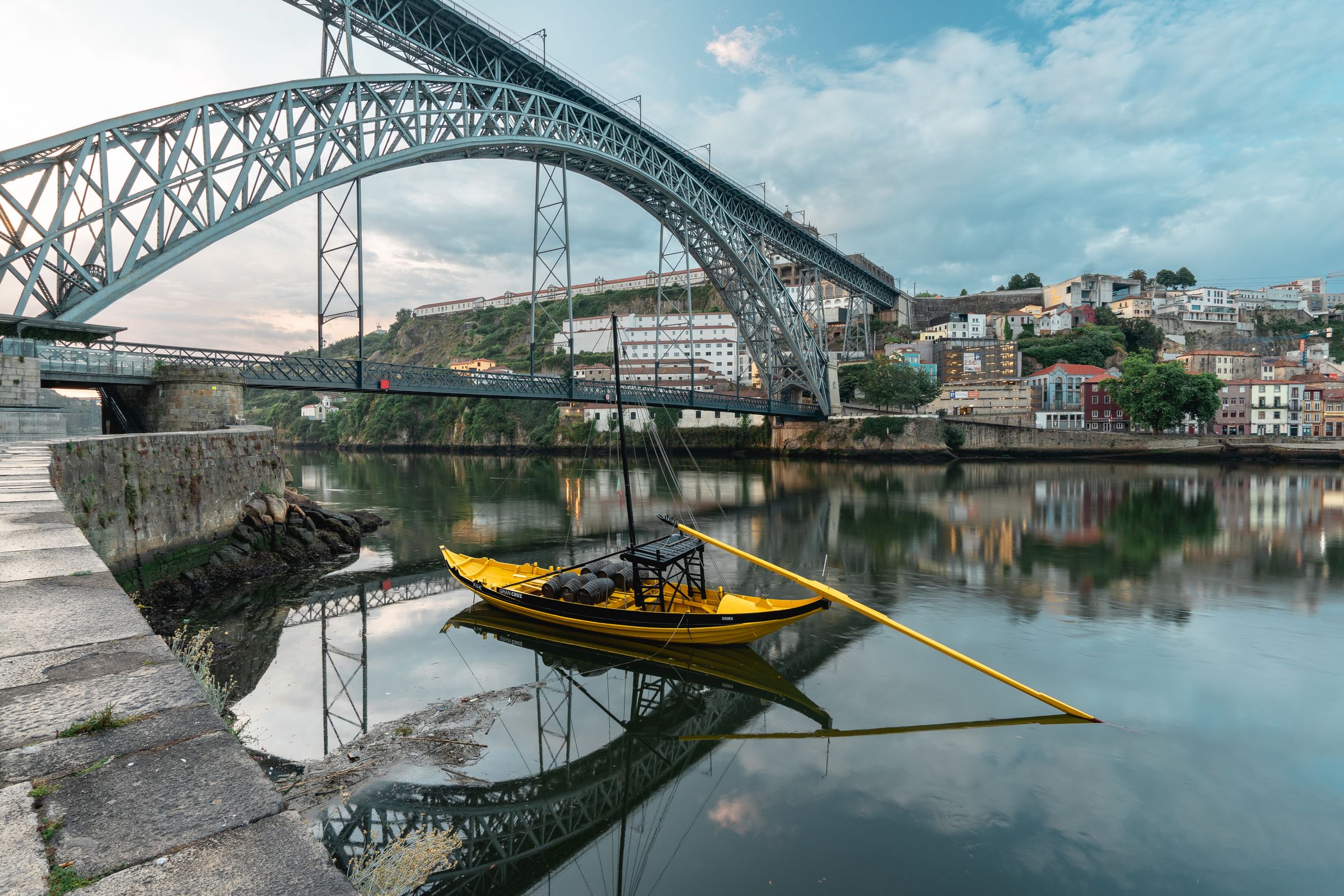Douro brug Ponte Dom Luís I