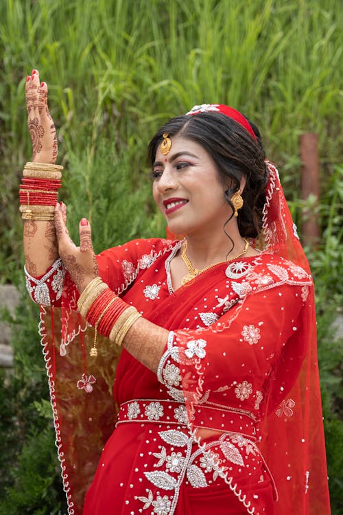 Foto profissional grátis de fantasia, fotografia de casamento, henna nupcial