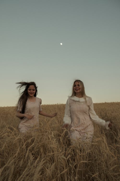 Woman on a Wheat Field