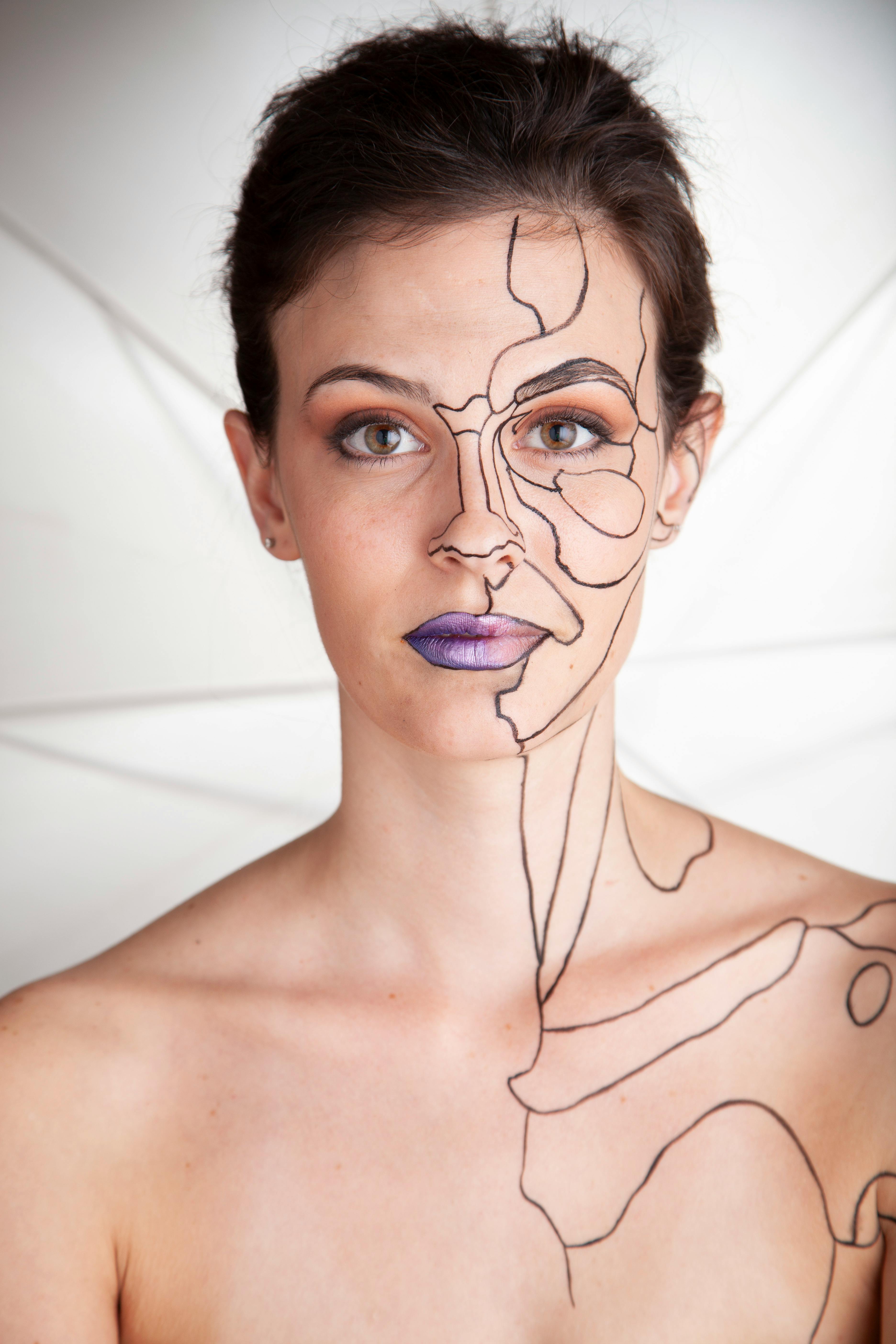 Woman with Bruises · Free Stock Photo