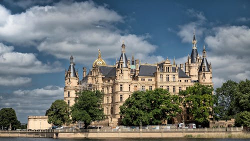 View of the Schwerin Castle