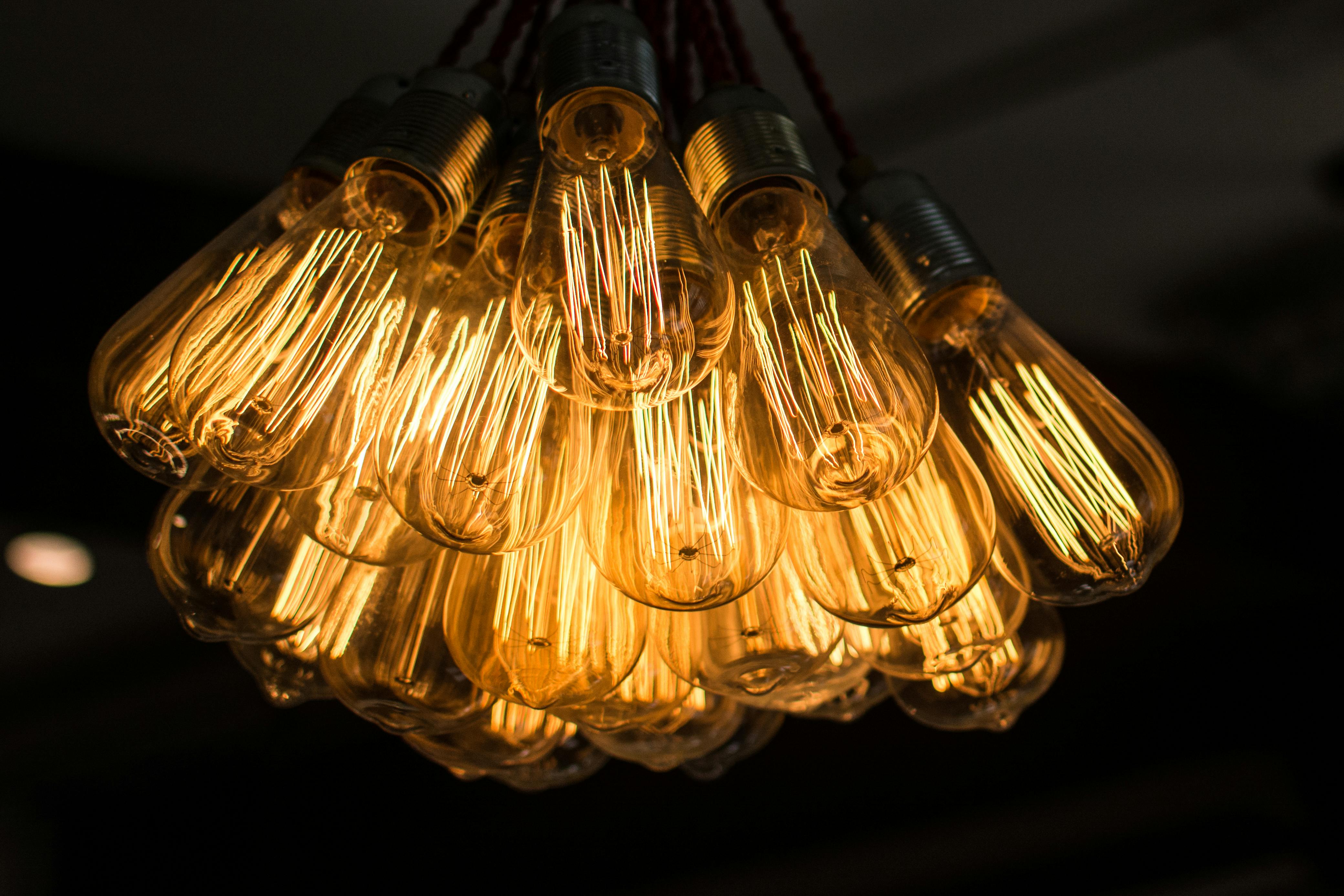 Free stock photo of bright, bulbs, edison bulb