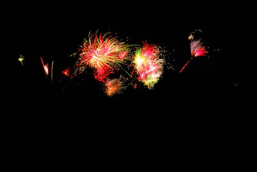 Fotos de stock gratuitas de Año nuevo, colores, Fuegos artificiales