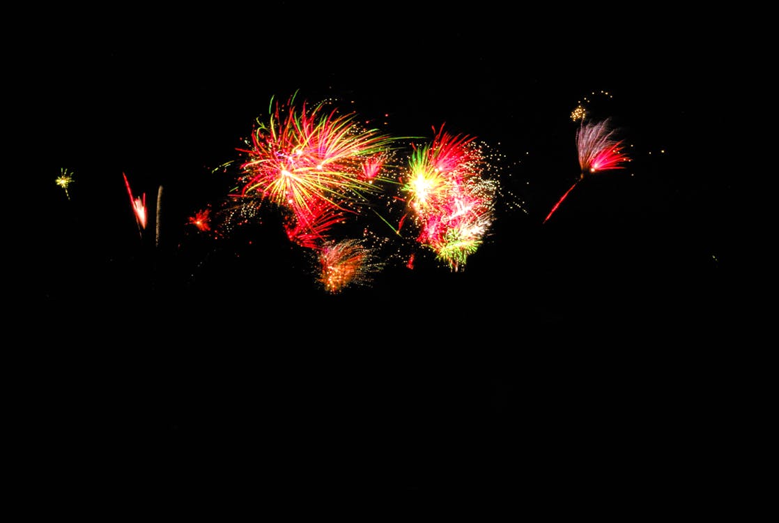 新年, 晚上, 焰火 的 免費圖庫相片