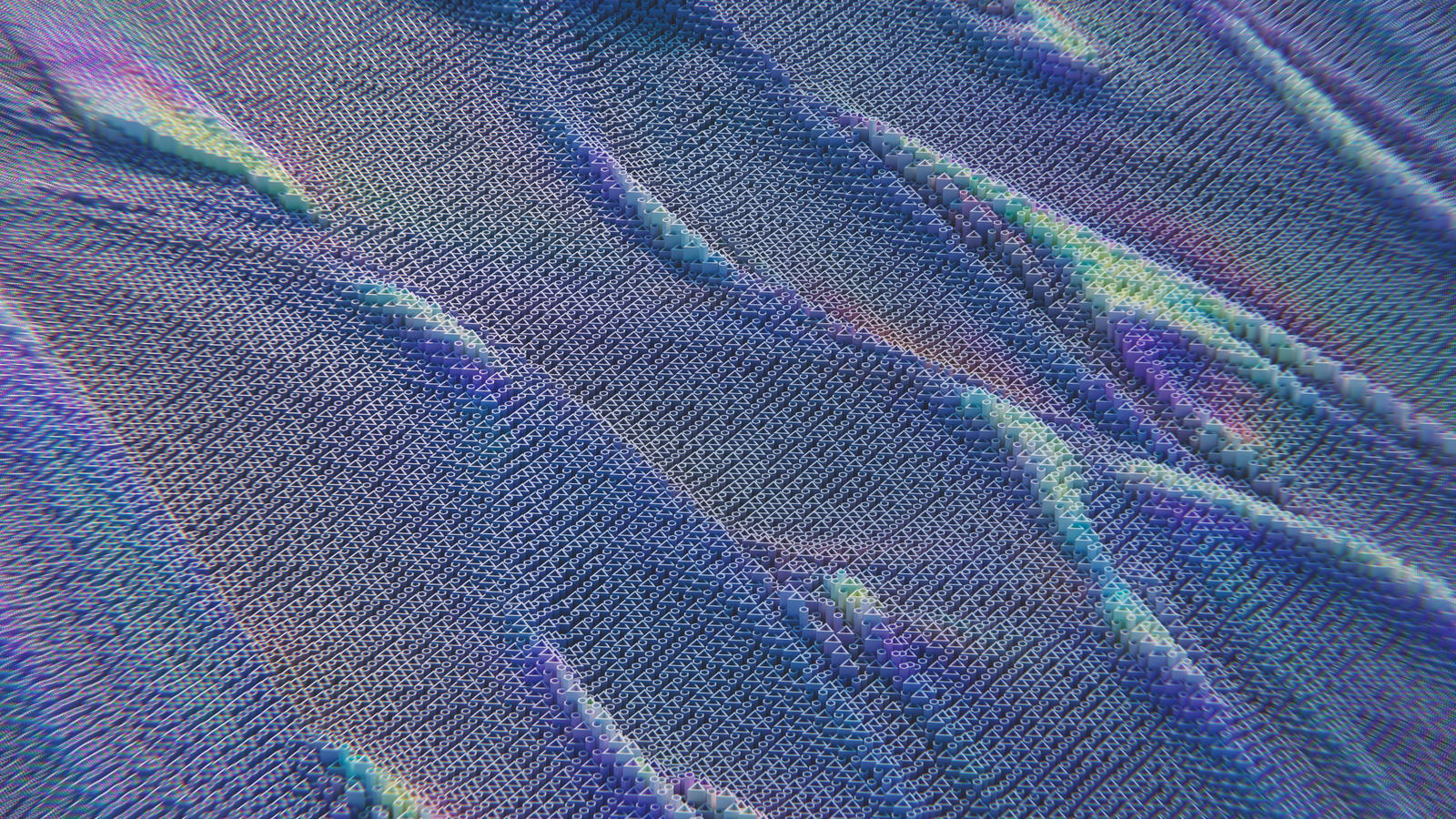 Visualização de onda sonora gerada por IA