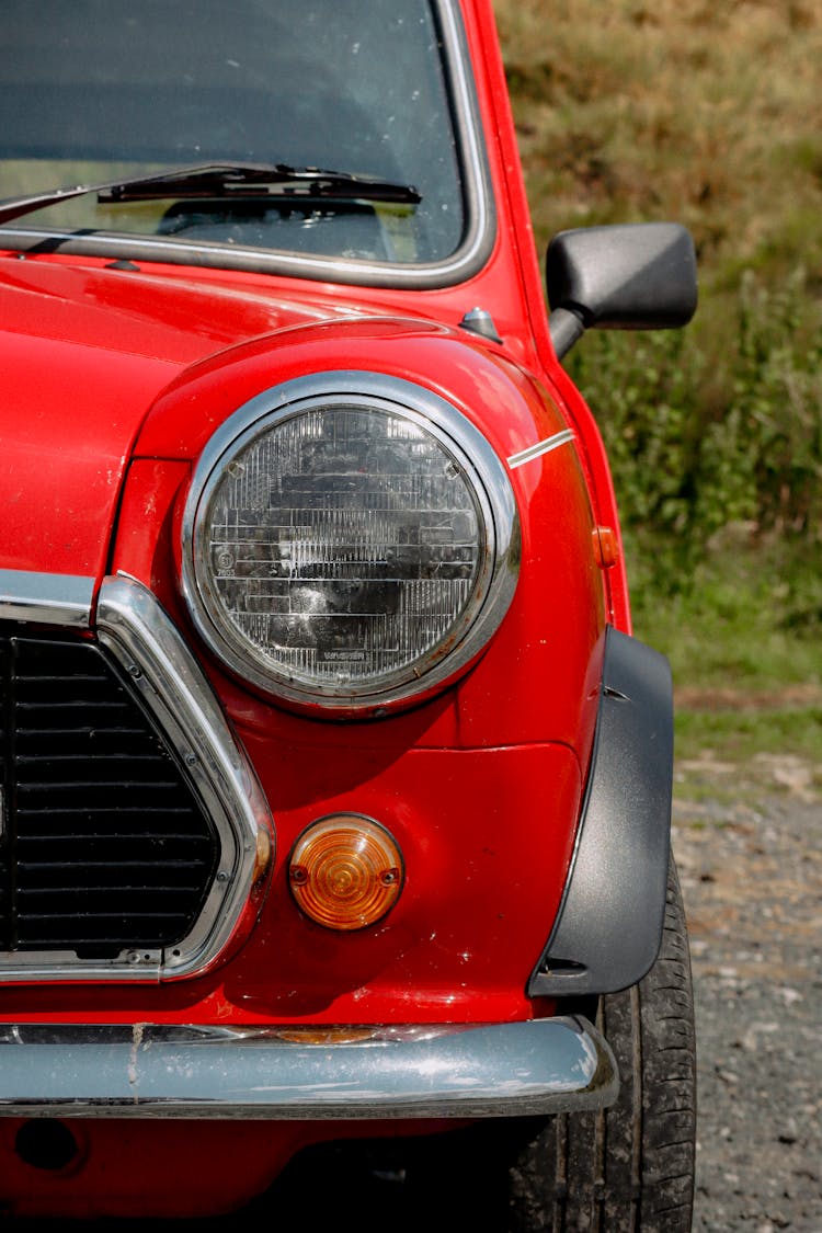 Close Up Of Red Mini