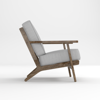 Side profile of the lounge chair — photo by José Miguel Nivar on Pexels