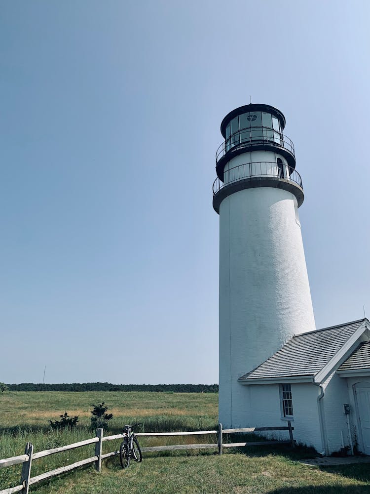 The Highland Lighthouse On The Cape Cod National Seashore In North Truro, Massachusetts