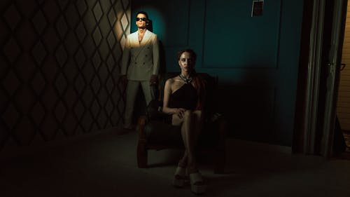 Models in Room Darkness