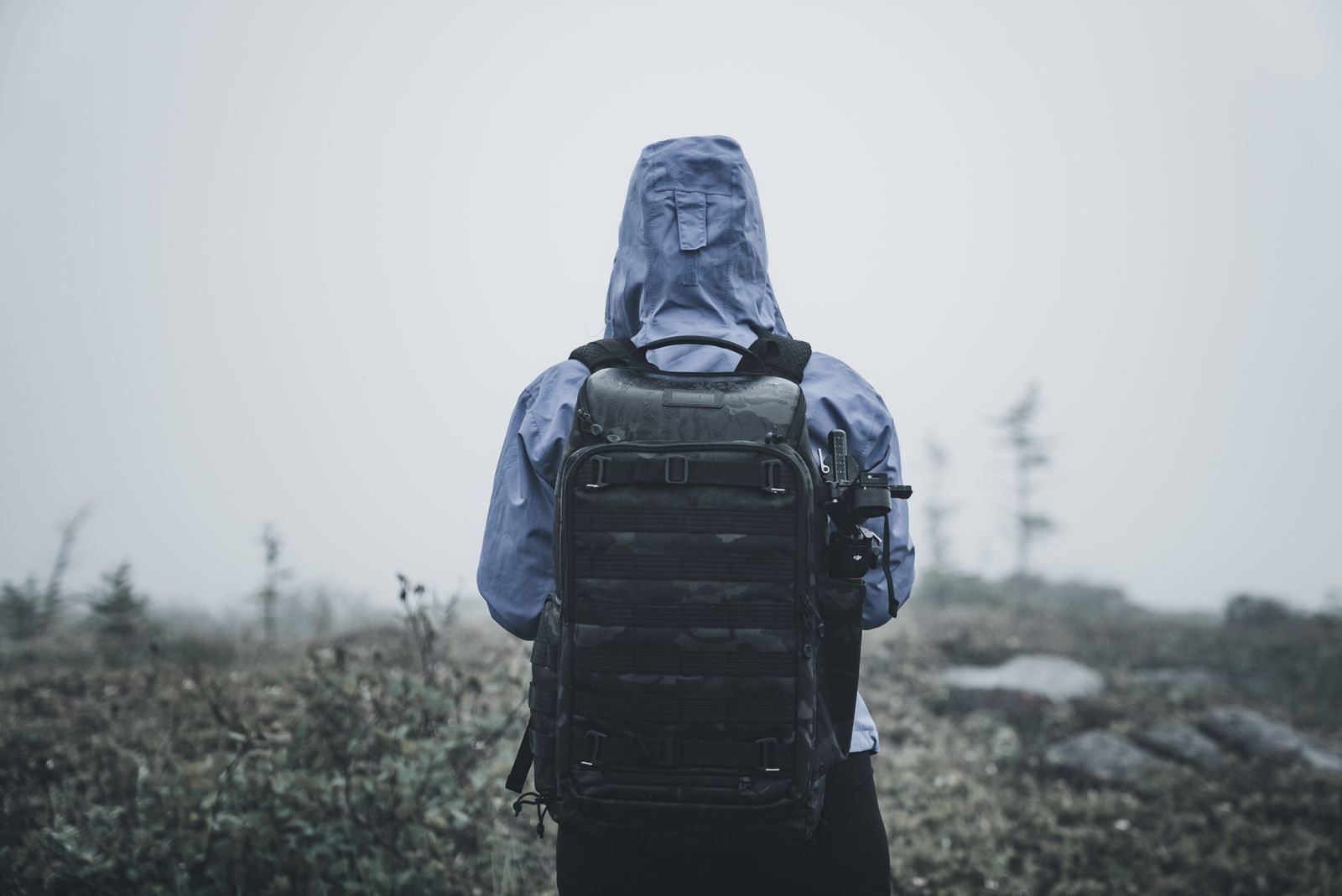 Man in Black Backpack during Golden Hour · Free Stock Photo