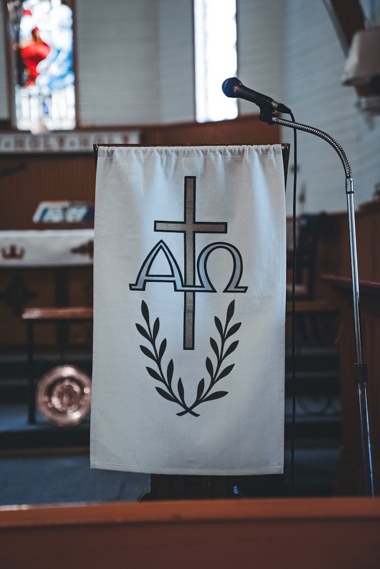 Banner In Church