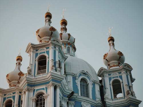 Smolny Cathedral in Saint Petersburg