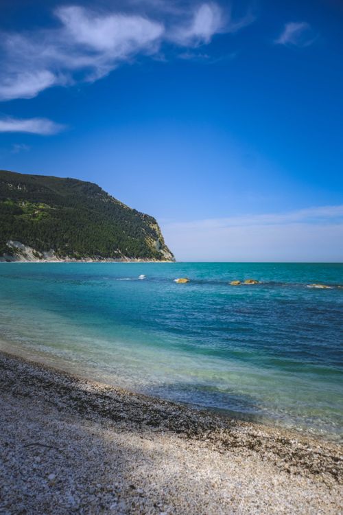Free Explore a tranquil beach scene with a clear sky and turquoise waters, perfect for relaxation and travel inspiration. Stock Photo