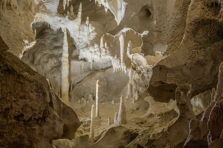 Interior Of Cave