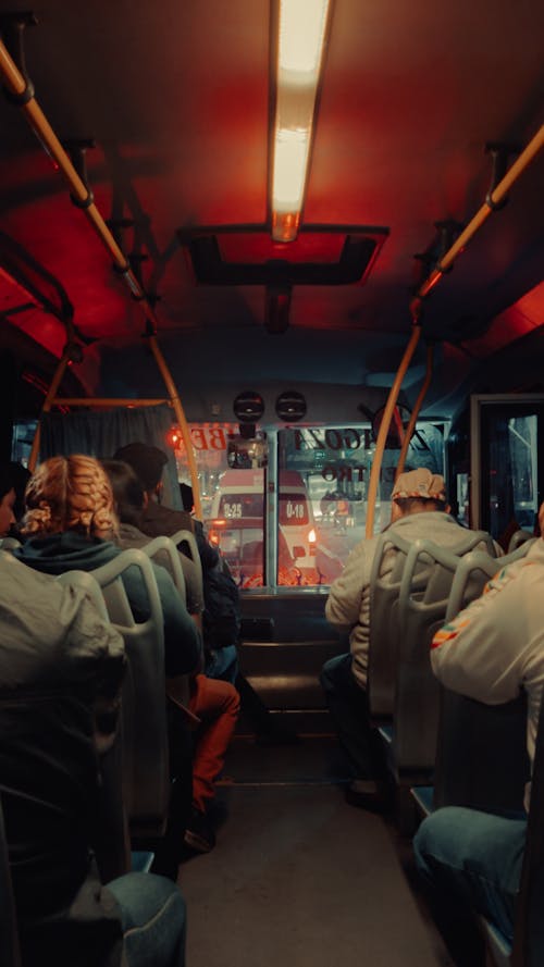 People Sitting on Bus