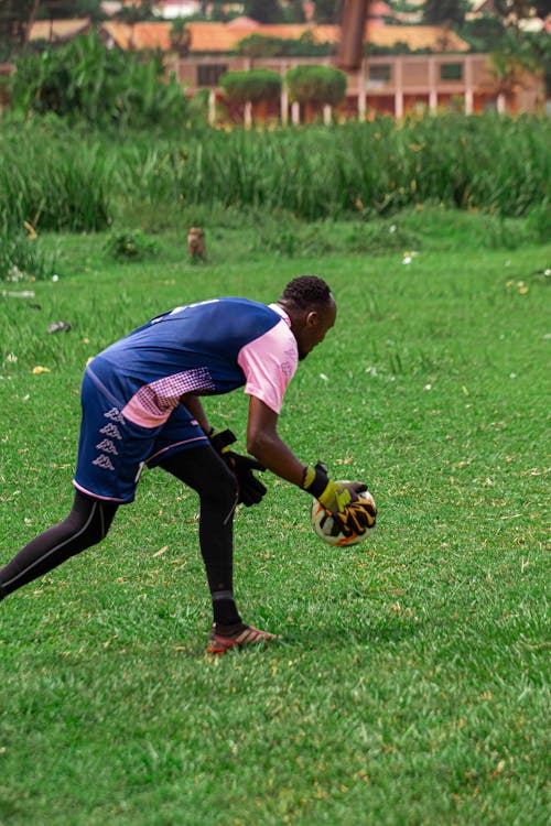 Goalkeeper Catching Ball