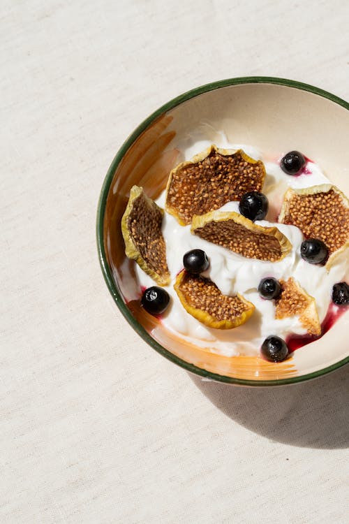 Foto d'estoc gratuïta de bol, fotografia d'aliments, fruita