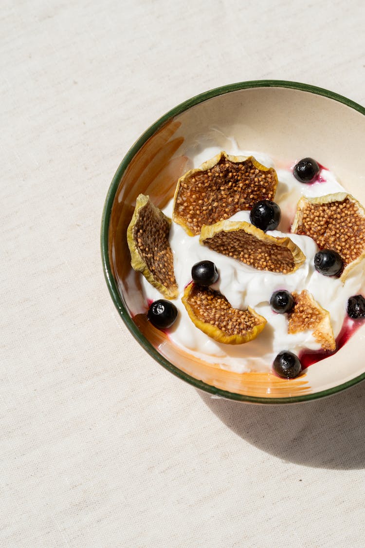 Food With Fruit In Bowl