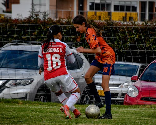 Women Playing Football