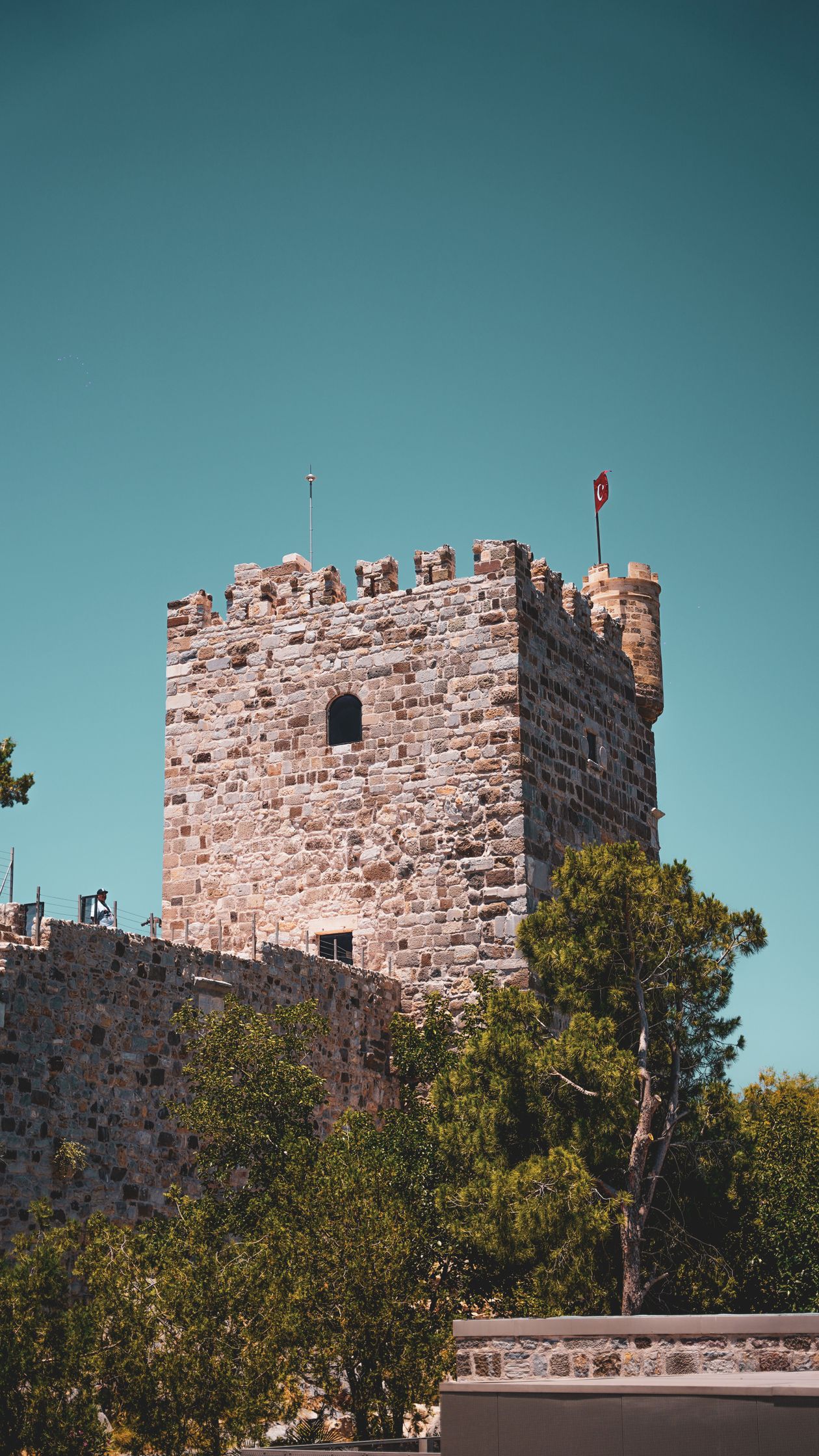 Unde te cazezi în Bodrum - castelul Sf. Petru deasupra orașului