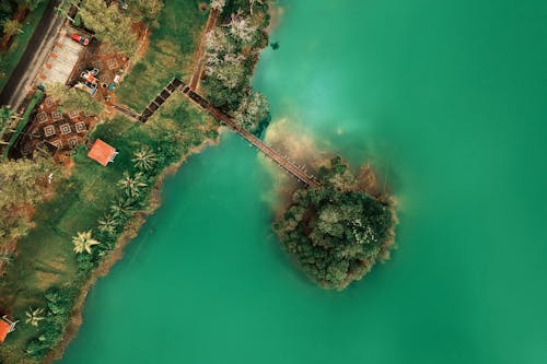 Aerial View Of Island