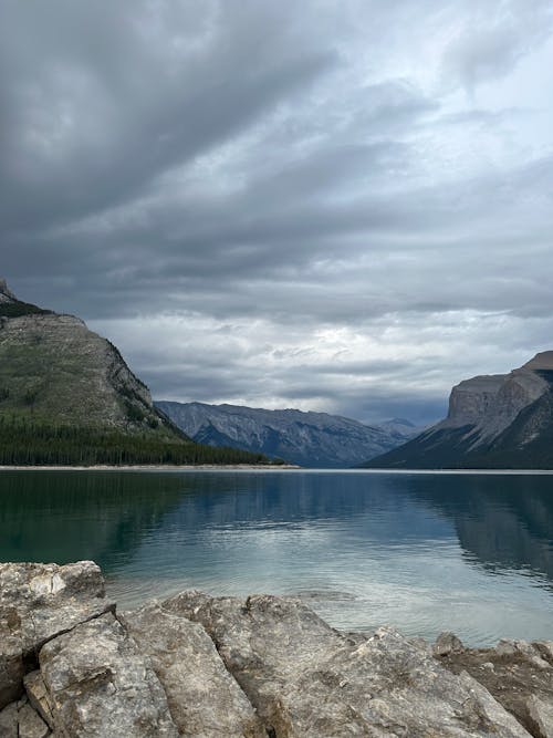 Lake in a Mountain Valley