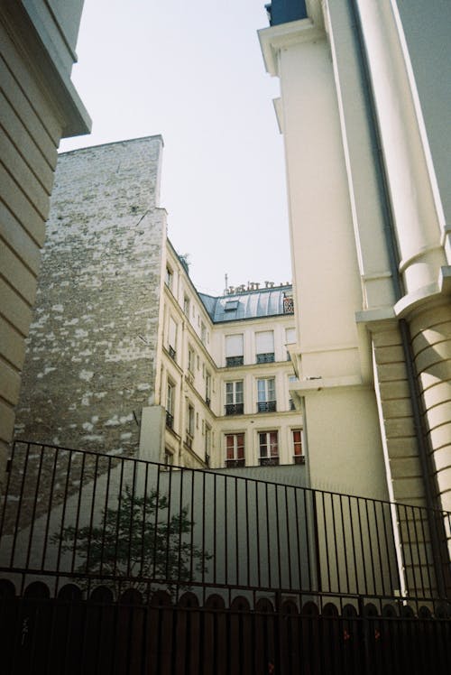 Urban Buildings in a Narrow Alley