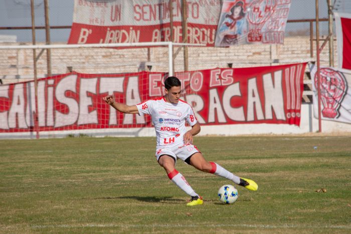 Elite player striking the ball in a match