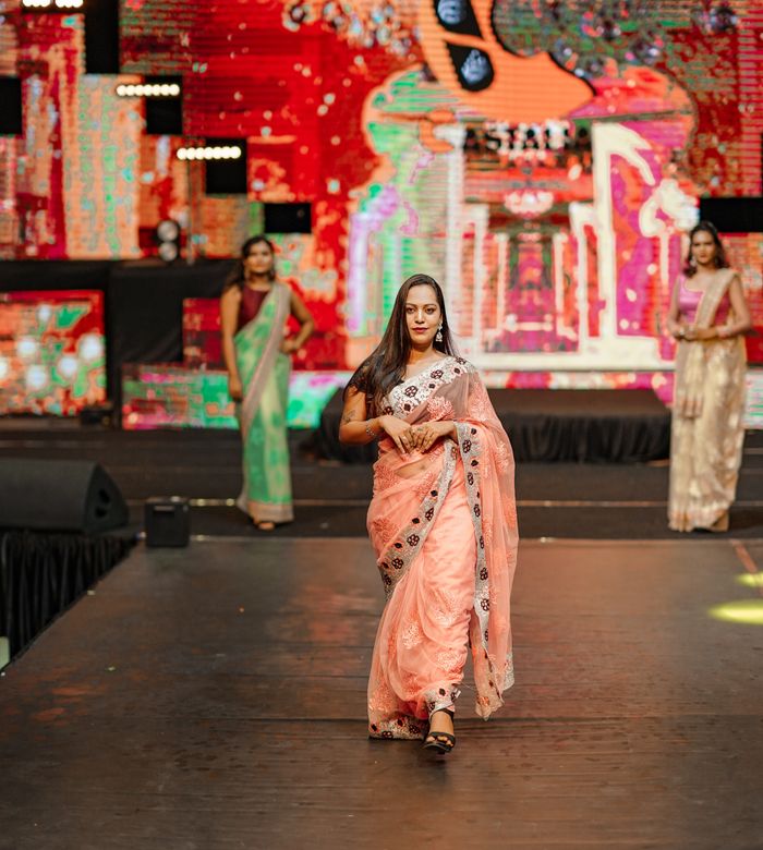 Designer ethnic gown runway style Nashik
