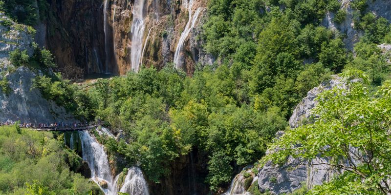 El Parque Nacional de los Lagos de Plitvice