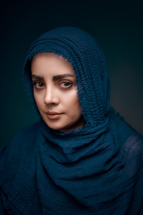 Portrait of Woman in Hijab