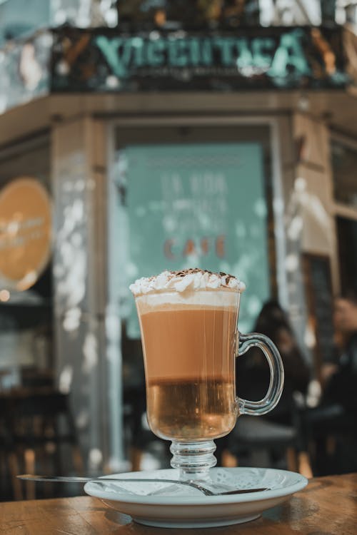 Glass of Coffee with Cream