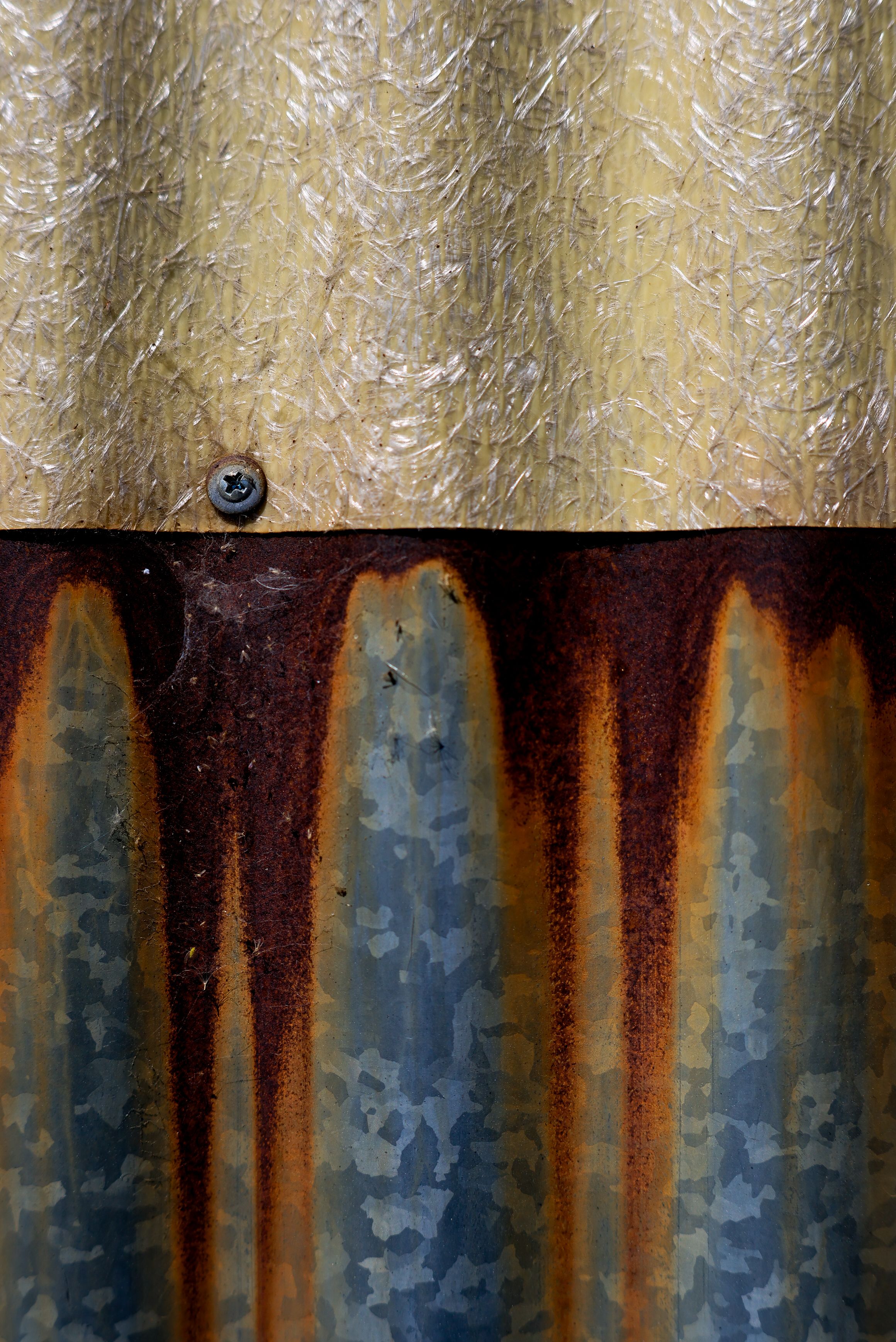 Rust on Corrugated Metal · Free Stock Photo